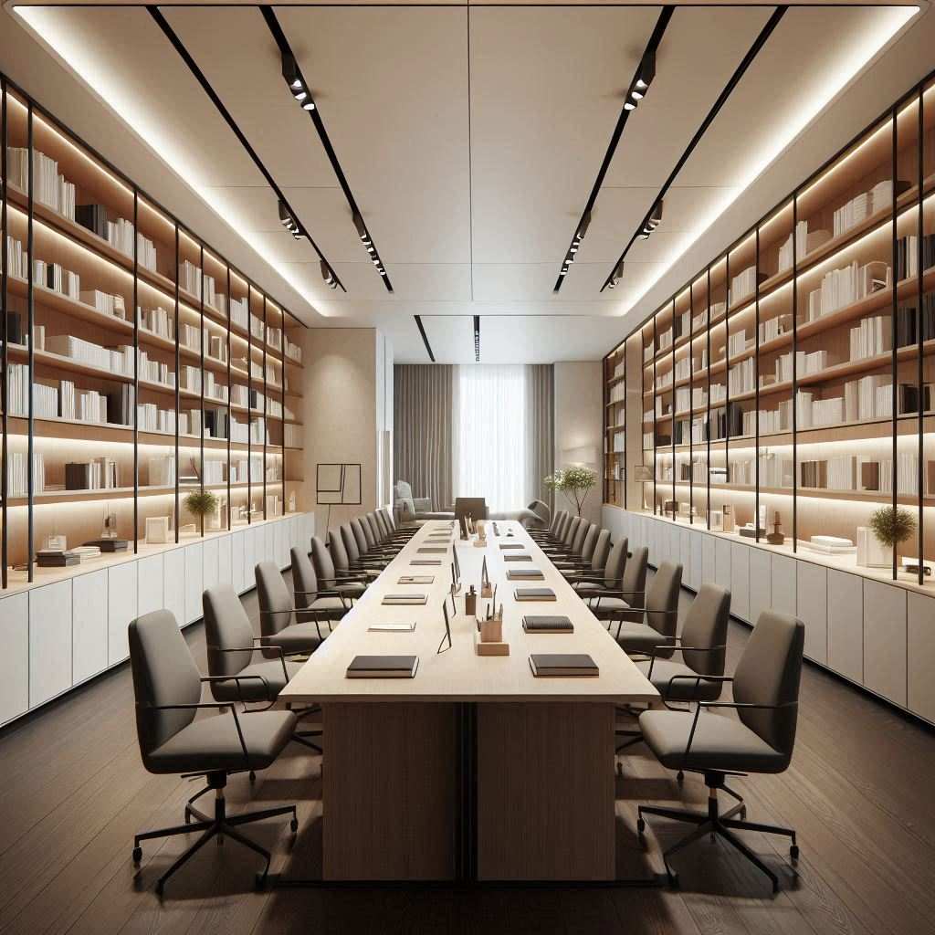 写字楼办公的外贸企业客户展示遇到办公区局部施工时内容团队该从哪里开始复核